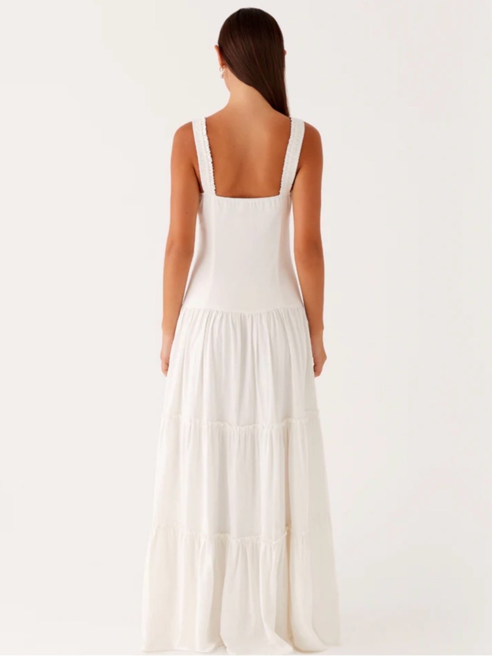 Peppermayo Esme Maxi Dress- White - Picture 3 of 6